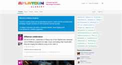 Desktop Screenshot of aflatounacademy.org